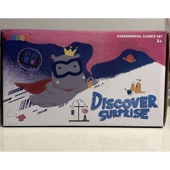 Discover Surprise Science Experimental Science Center Set Lab Coat STEM Educate - Picture 1 of 8